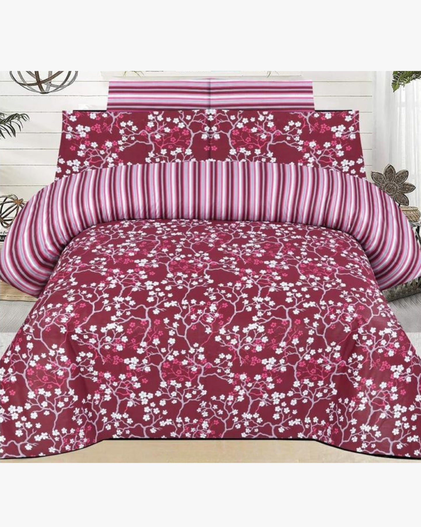 Burgundy Cherry Blossom
