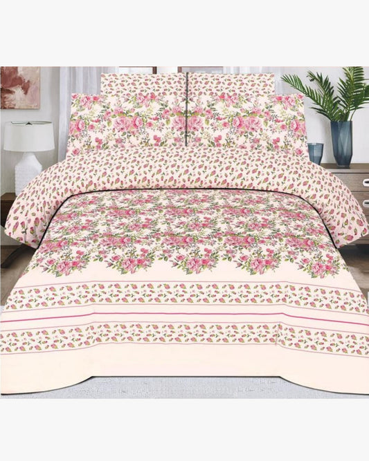 Blush Rosette Border