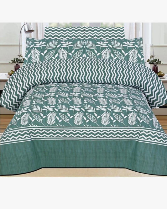 Sage Palm Chevron