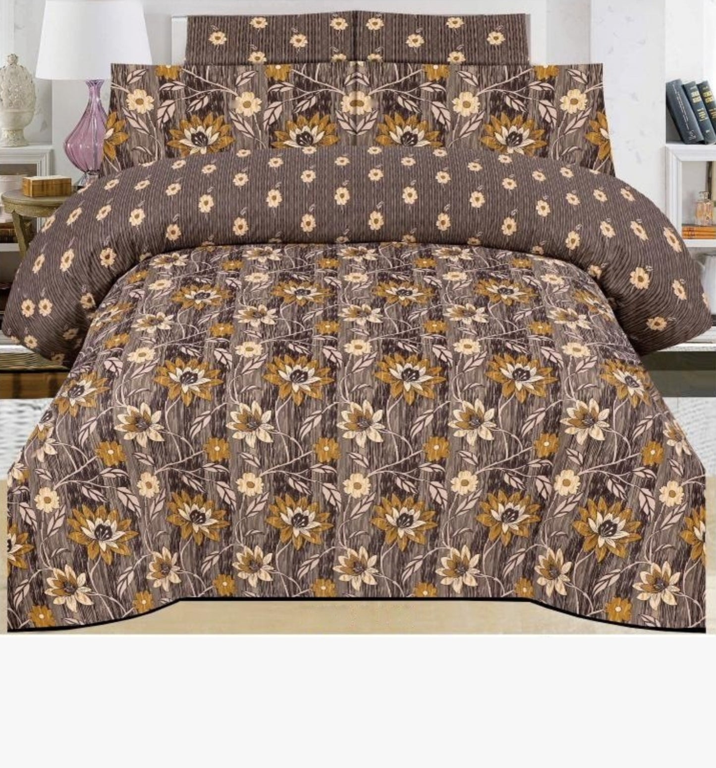 Mocha Sunflower Field