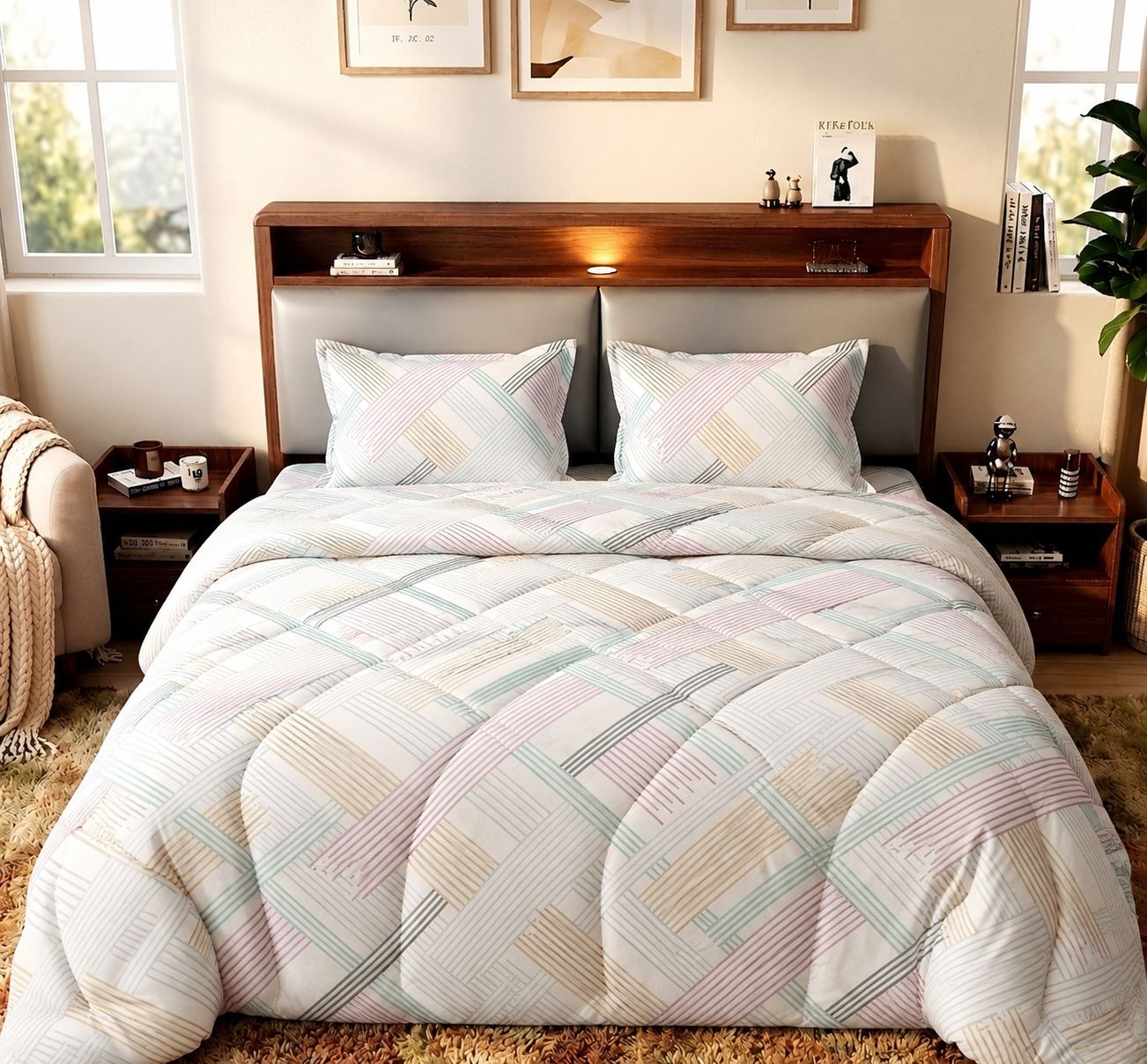 Pastel Crosshatch